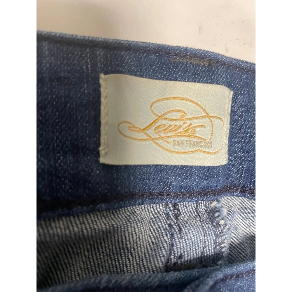 Levi's‎ High Waisted Denim Stretch Capri Pants Women's 22
